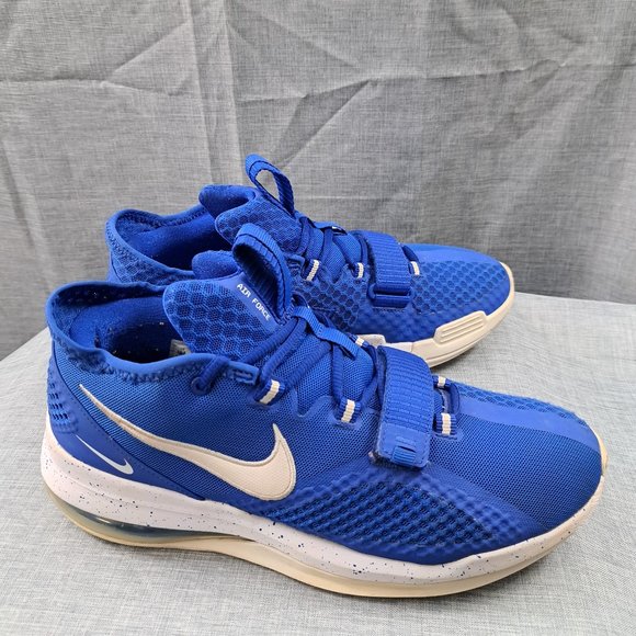 %NIKE Air Force Max 180 Low TB Pro Sneakers Sz-10.5 Blue White Men’s A 32 main image 8